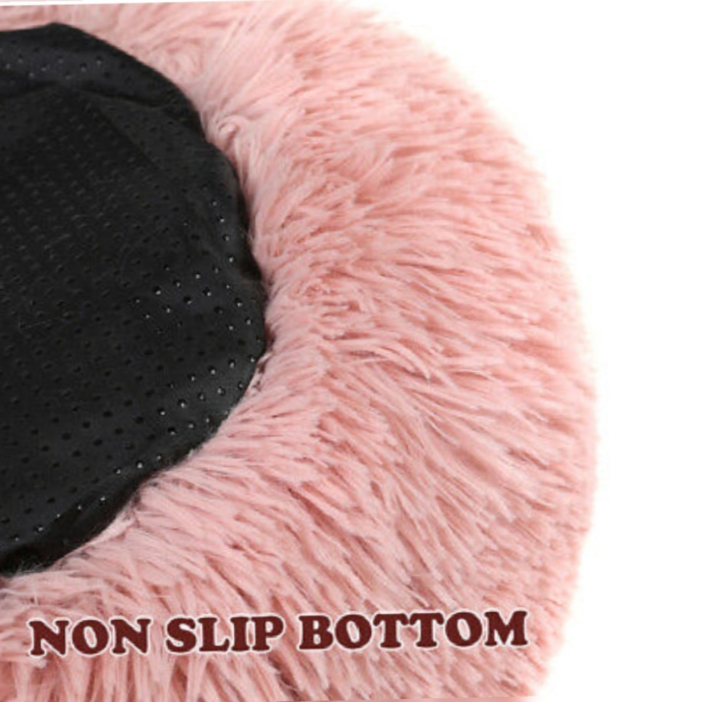 NEW Fancy Deli Ortho 28" PINK Cat/Dog Donut Bed - Picture 4 of 8